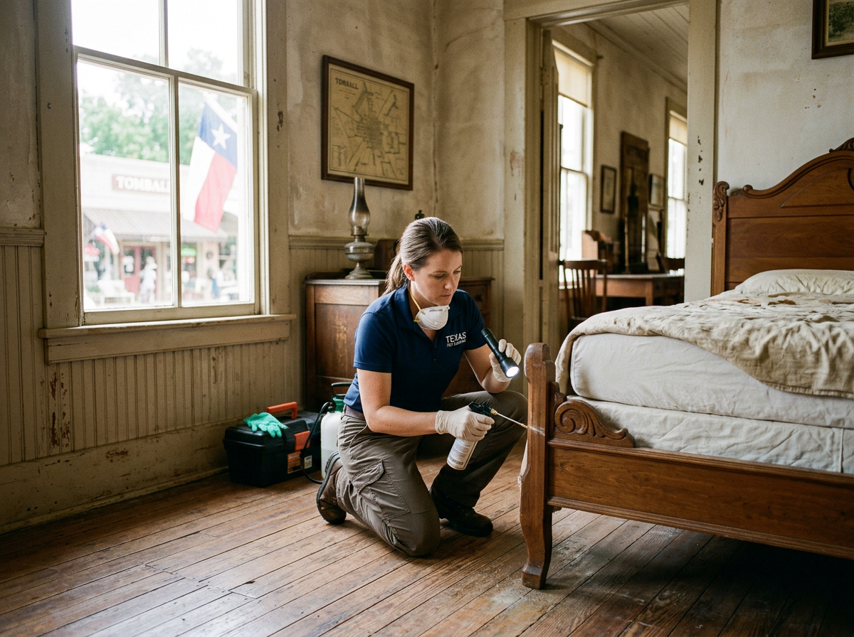 bed bug treatment and pest control in Belton