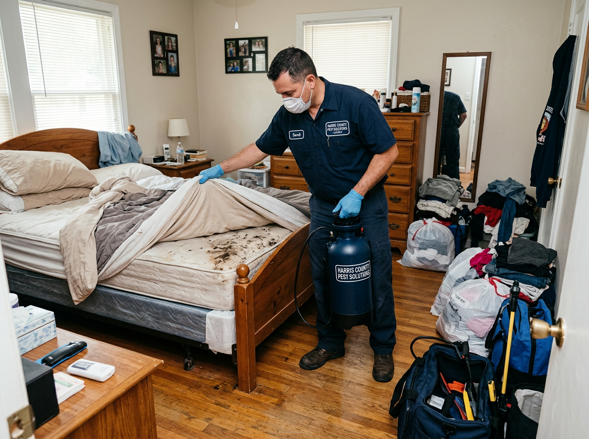 bed bug treatment and pest control in South Houston