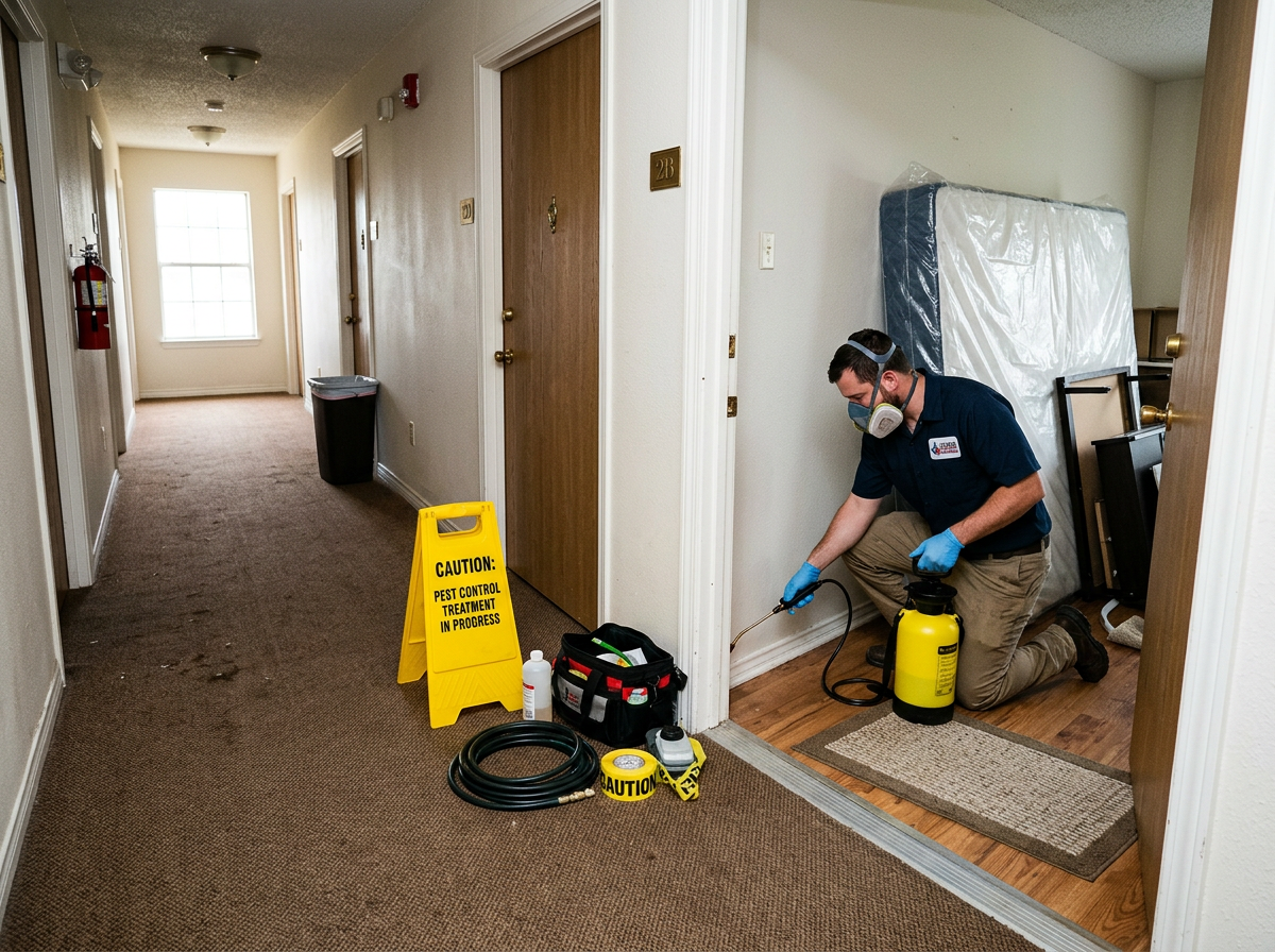 bed bug treatment and pest control in Stafford