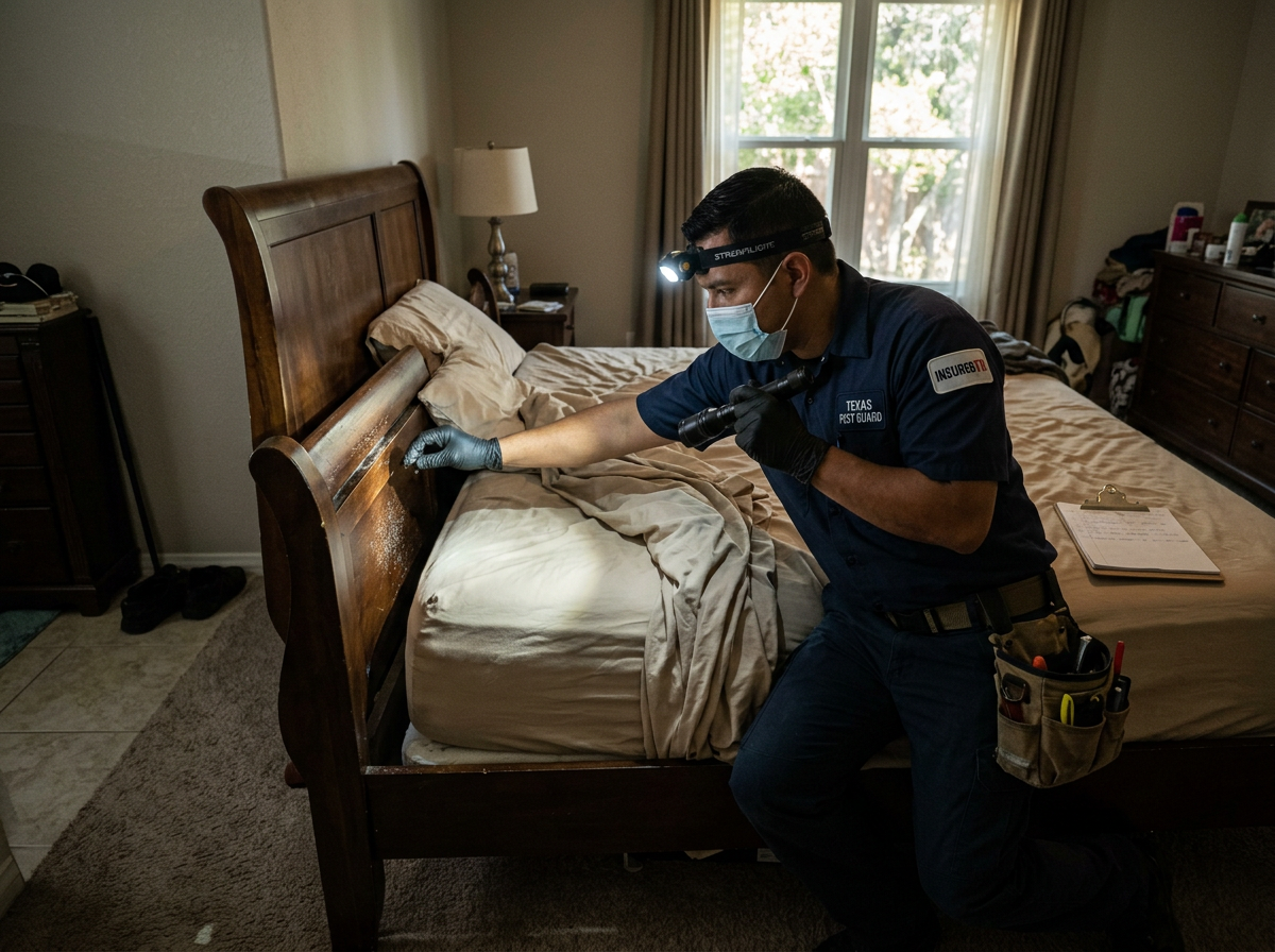 bed bug treatment and pest control in Bulverde